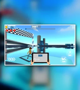 Water Stuntman Run - Water Park Games