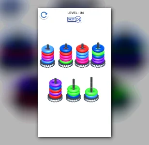 Hoop Stack 3D Puzzle