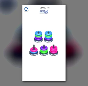Hoop Stack 3D Puzzle