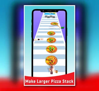 Pizza Long Stack Maker 3D