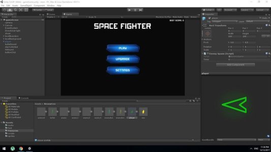 Neon Space Fighter - Unity Project