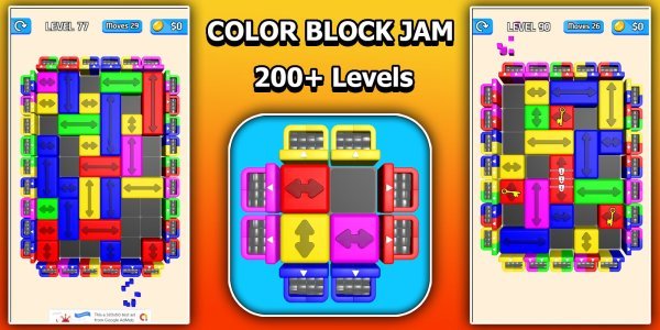 Color Block Jam​ 3D Puzzle Game Unity