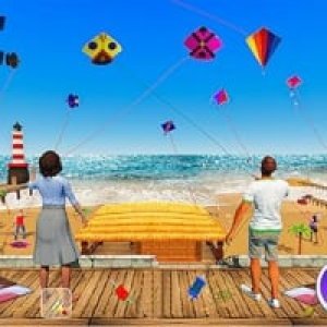 Kite Flying Kite Game 3d